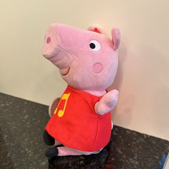 Hasbro Pepa Pig Plush Stuffed Animal 12" Talking Toy TESTED - Picture 4 of 9